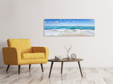 Leinwandbild Panorama Die Gezeiten und das Meer