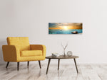 Leinwandbild Panorama Meerwasser