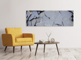 Leinwandbild Panorama Schieferplatten