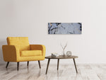 Leinwandbild Panorama Schieferplatten
