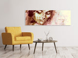 Leinwandbild Panorama Romantisches Portrait einer Schönheit