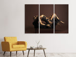 Leinwandbild 3-teilig Kunst auf dem Körper