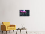 Leinwandbild 3-teilig Kunst mit Rauch