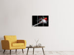 Leinwandbild 3-teilig Paprika Splash XL