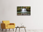 Leinwandbild 3-teilig Beste Aussicht auf den Wasserfall