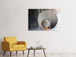 Leinwandbild 3-teilig Beton Kunst