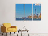 Leinwandbild 3-teilig Top Wetter in Manhattan