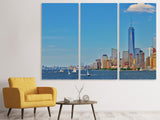 Leinwandbild 3-teilig Top Wetter in Manhattan