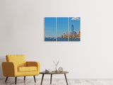 Leinwandbild 3-teilig Top Wetter in Manhattan