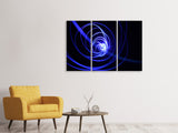 Leinwandbild 3-teilig Licht Kunst