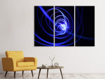 Leinwandbild 3-teilig Licht Kunst