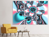 Leinwandbild 3-teilig Fraktale Kunst