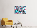 Leinwandbild 3-teilig Fraktale Kunst
