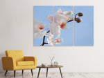 Leinwandbild 3-teilig Orchidee im Himmel