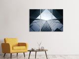Leinwandbild 3-teilig Architektur aus Glas