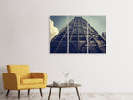 Leinwandbild 3-teilig Die Symmetrie