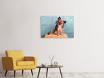 Leinwandbild 3-teilig Typisch Chihuahua