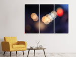 Leinwandbild 3-teilig Doppeltes Licht