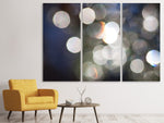 Leinwandbild 3-teilig Abstrakte Lichterpunkte