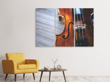 Leinwandbild 3-teilig Close up Violine