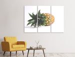 Leinwandbild 3-teilig XL Ananas