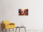 Leinwandbild 3-teilig Grossartiger Antelope Canyon