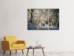 Leinwandbild 3-teilig Ein Winter Traum