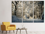 Leinwandbild 3-teilig Ein Winter Traum