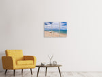 Leinwandbild 3-teilig Strand Parkplatz