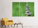 Leinwandbild 3-teilig XL Zen