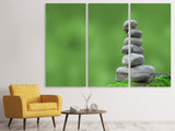 Leinwandbild 3-teilig XL Zen