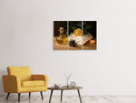 Leinwandbild 3-teilig Wellness Behandlung