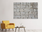 Leinwandbild 3-teilig Mauer Muster