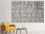 Leinwandbild 3-teilig Mauer Muster