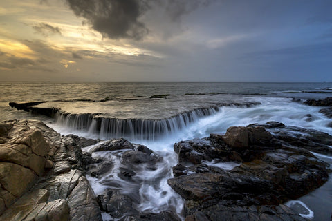 Fototapete Abendstimmung am Meer