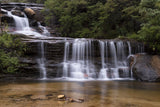 Fototapete Am Ende des Wasserfalls
