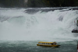 Fototapete Aussichtsplattform am Wasserfall