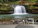 Fototapete Beste Aussicht auf den Wasserfall