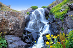 Fototapete Bewegender Wasserfall