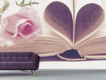 Fototapete Das Buch der Liebe