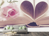Fototapete Das Buch der Liebe