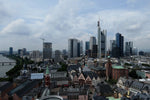 Fototapete Die Dächer von Frankfurt