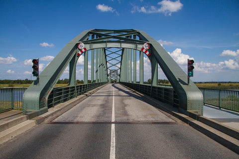 Fototapete Die Klappbrücke