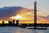 Fototapete Die Rheinbrücke 