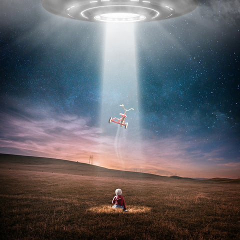 Fototapete Ein Ufo