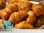 Fototapete Frische Croissants