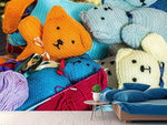 Fototapete Gestrickte Teddys