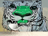 Fototapete Graffiti Tiger