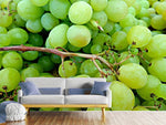 Fototapete Grüne Weintrauben
