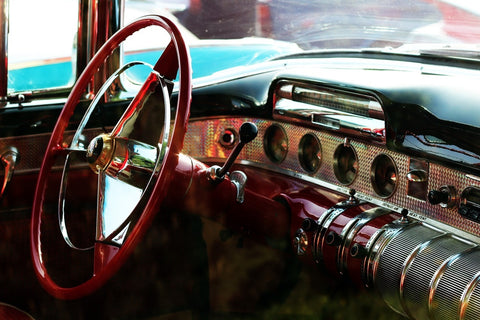 Fototapete Interieur eine Oldtimers